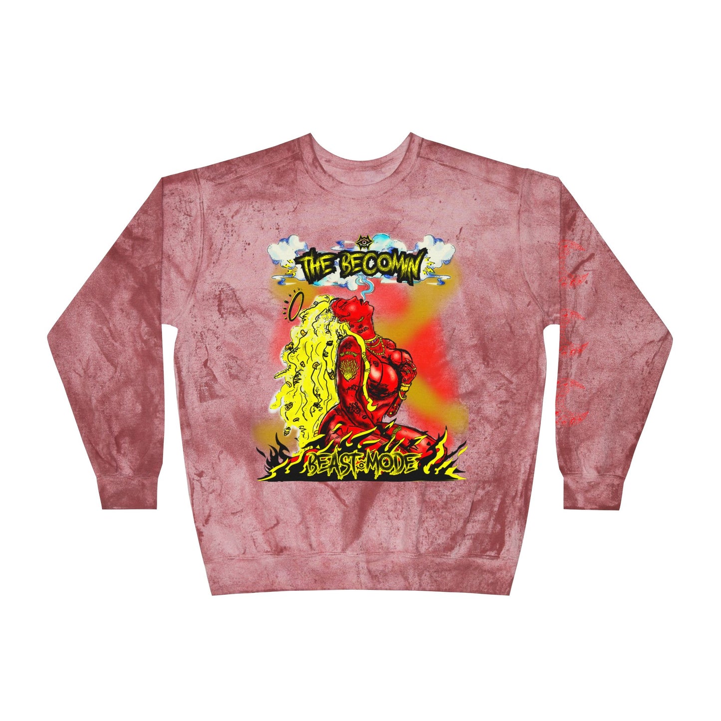 Color Blast Sweatshirt - Beast Mode