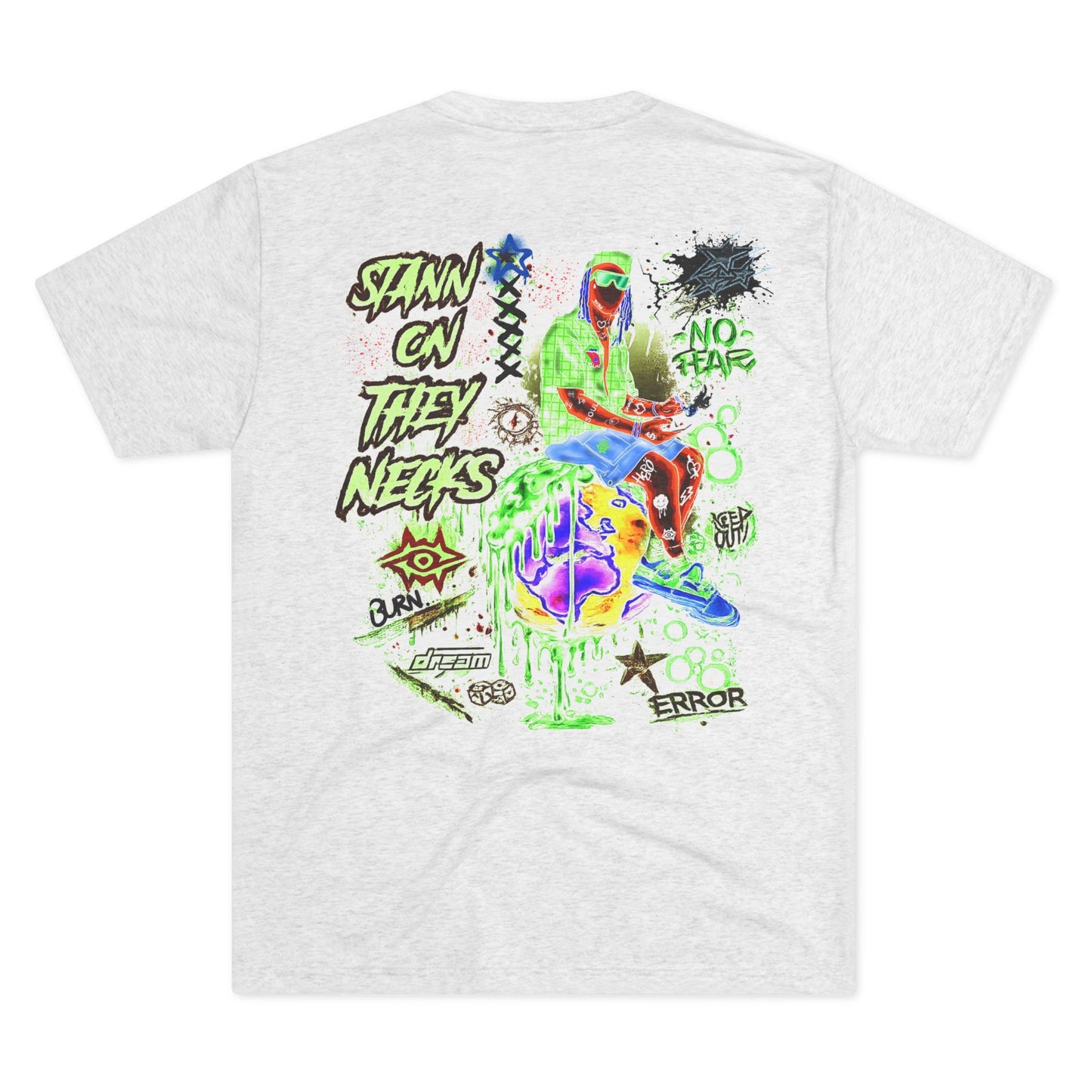 Tri Blend T-Shirt / The World Ruler