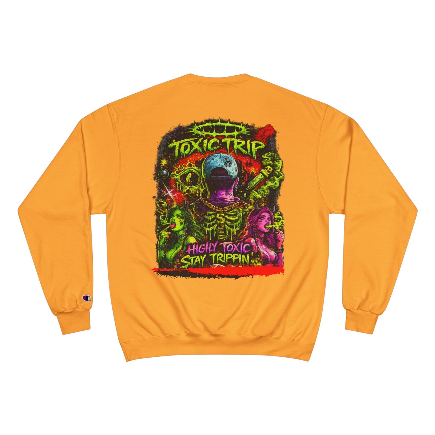 Champion Sweatshirt / Radioactive Hero