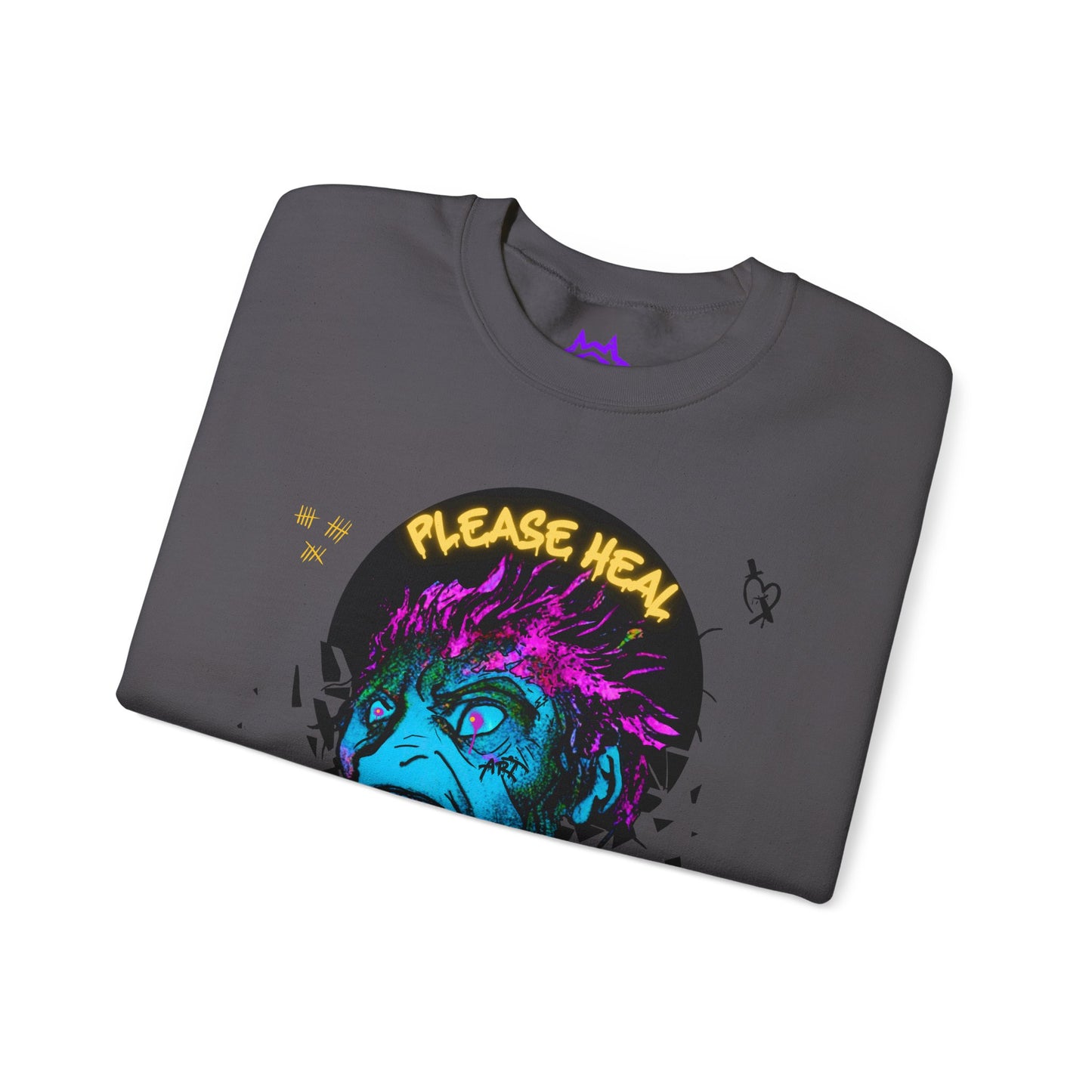 Crewneck Sweatshirt / Please Heal