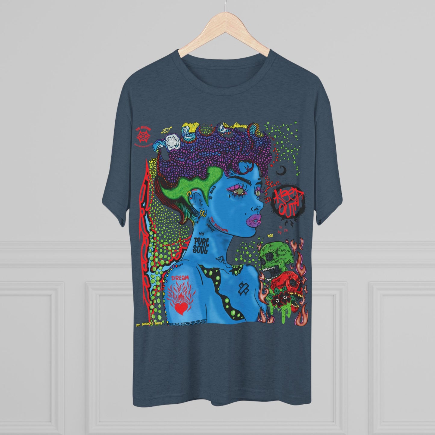 Tri-Blend T-Shirt/ Scorn Queen