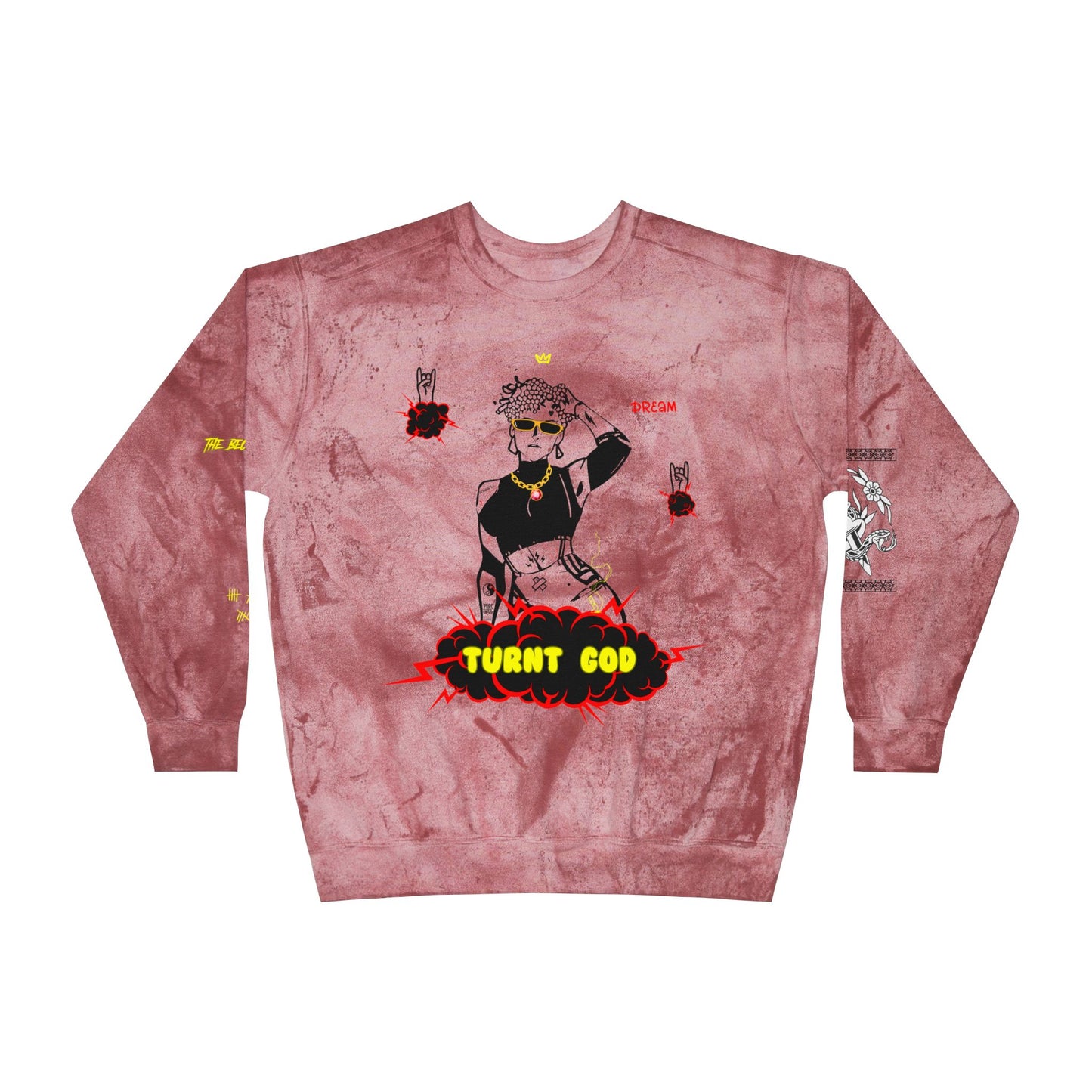 Color Blast Sweatshirt / Turnt God