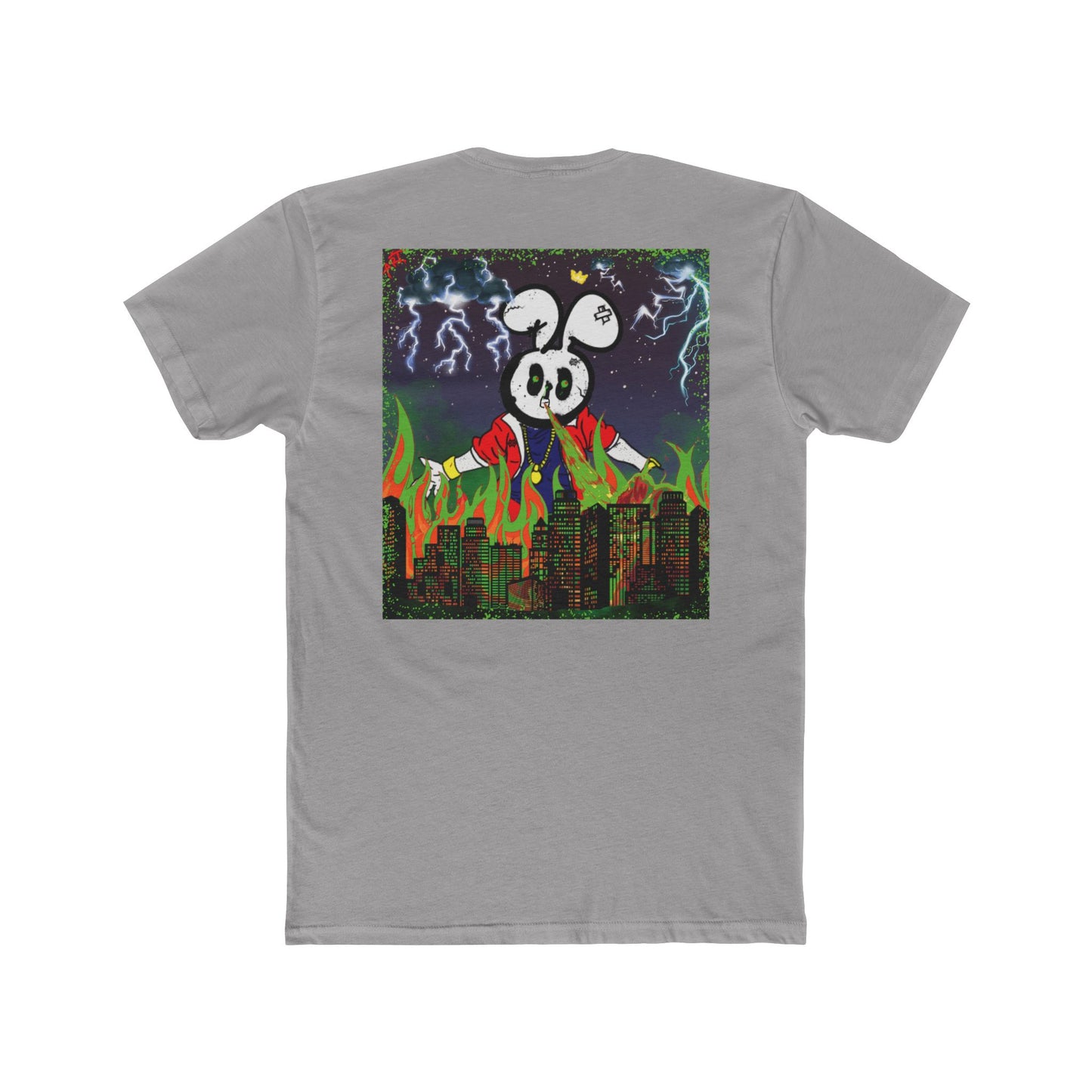 Cotton Crew Neck T-Shirt / Dream Big