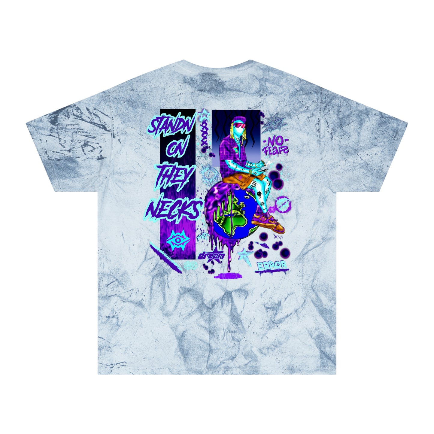 Color Blast T-Shirt / Stand On They Necks