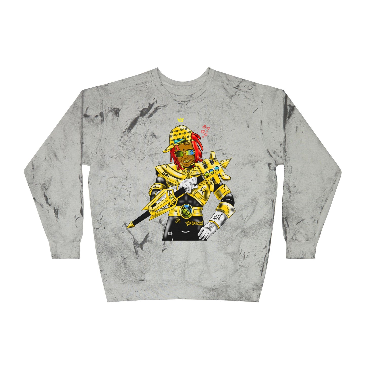 Color Blast Crewneck Sweatshirt