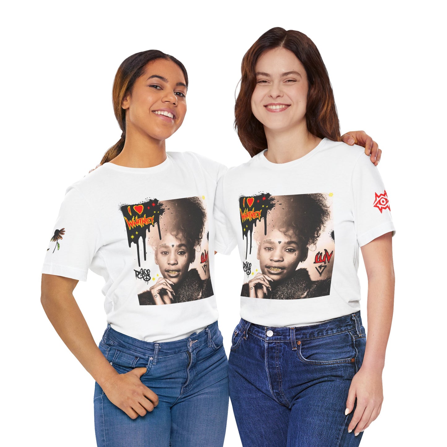Unisex T-Shit - 'I ❤️ Whitney'
