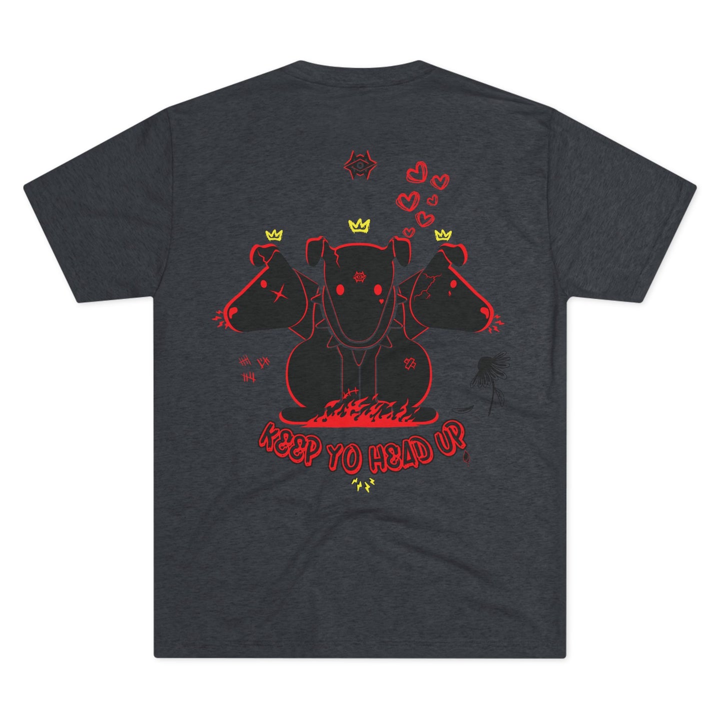 Tri-Blend T-Shirt/ Scorn Queen