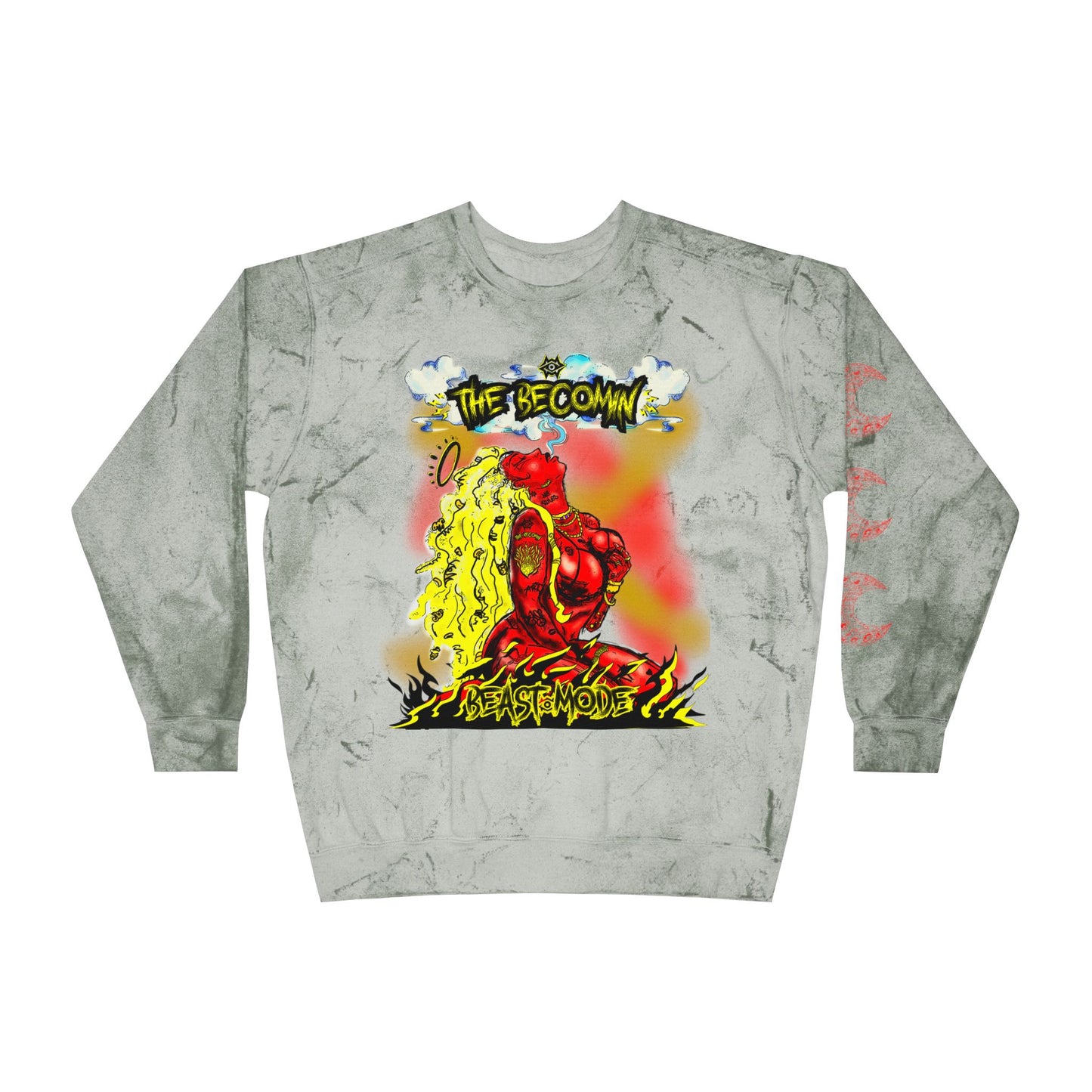 Color Blast Sweatshirt - Beast Mode