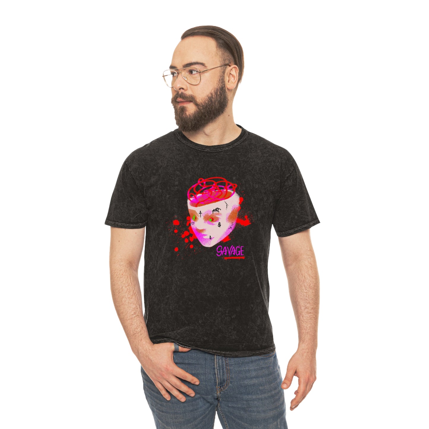 Mineral Wash T‑Shirt — Great Thoughts