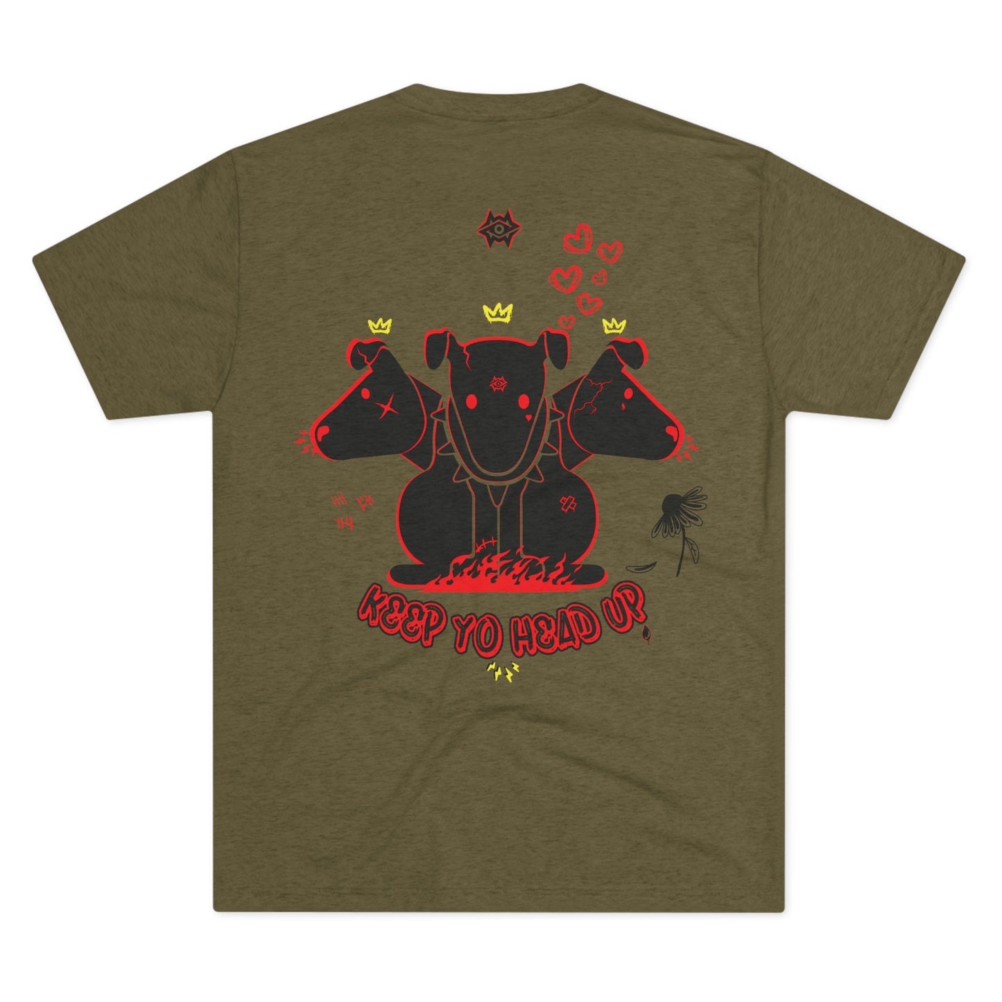 Tri-Blend T-Shirt/ Scorn Queen