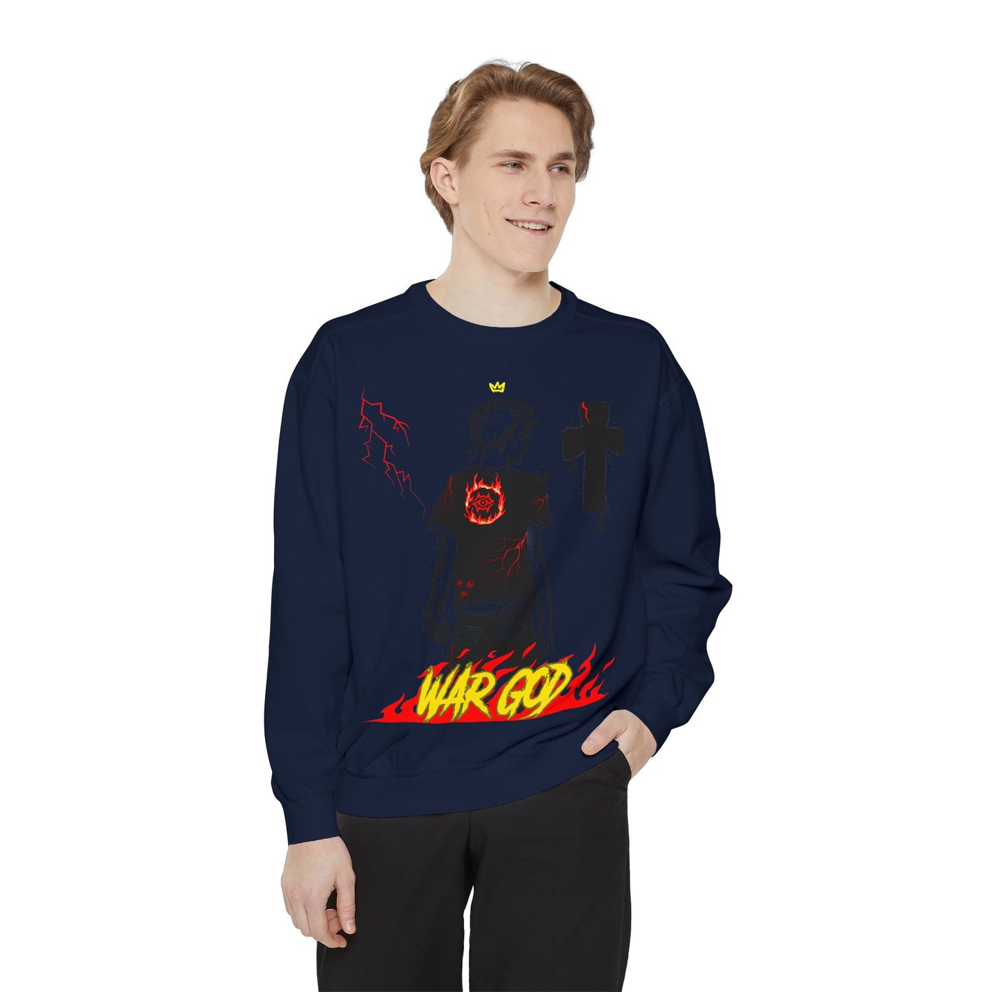 Dyed Sweatshirt /War God