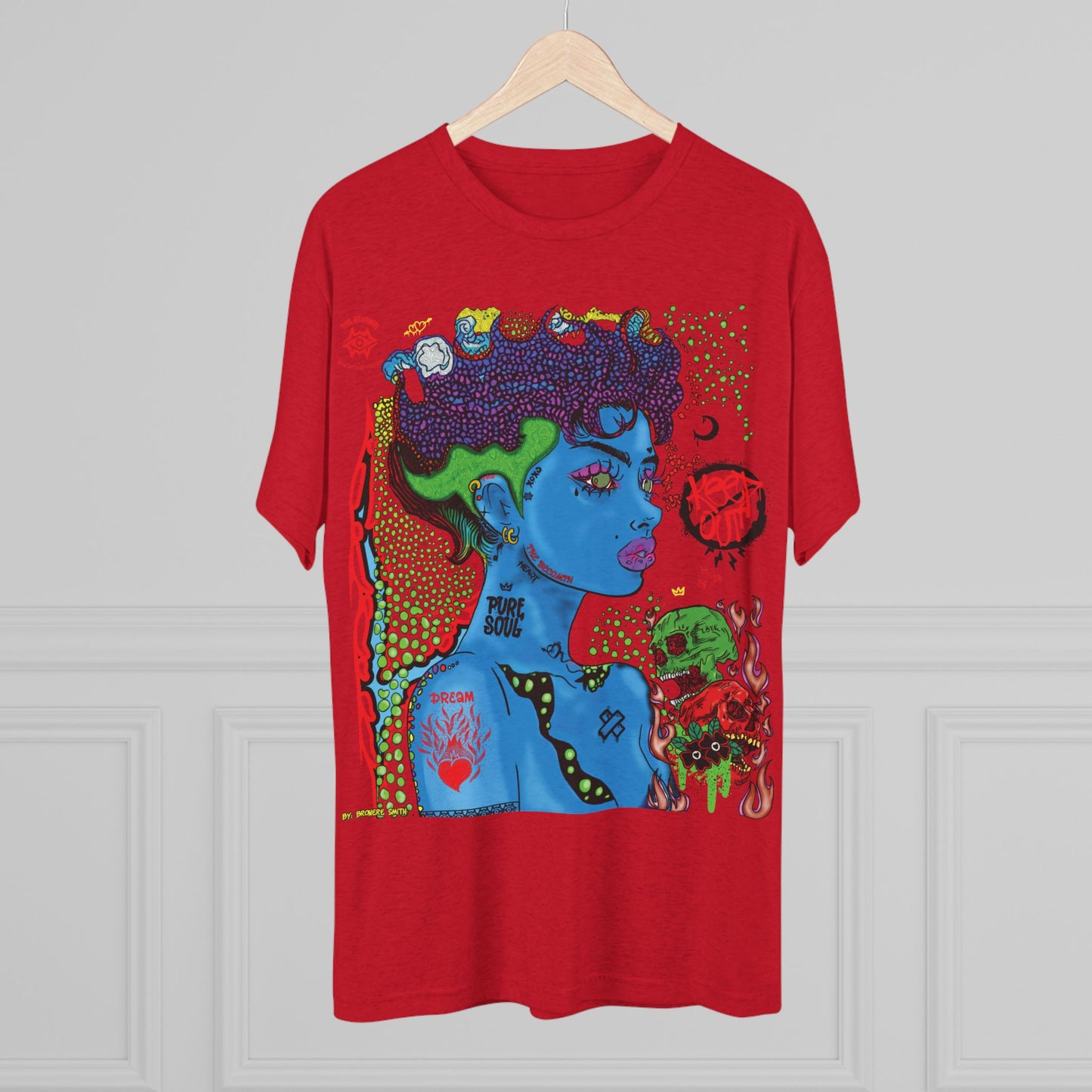 Tri-Blend T-Shirt/ Scorn Queen
