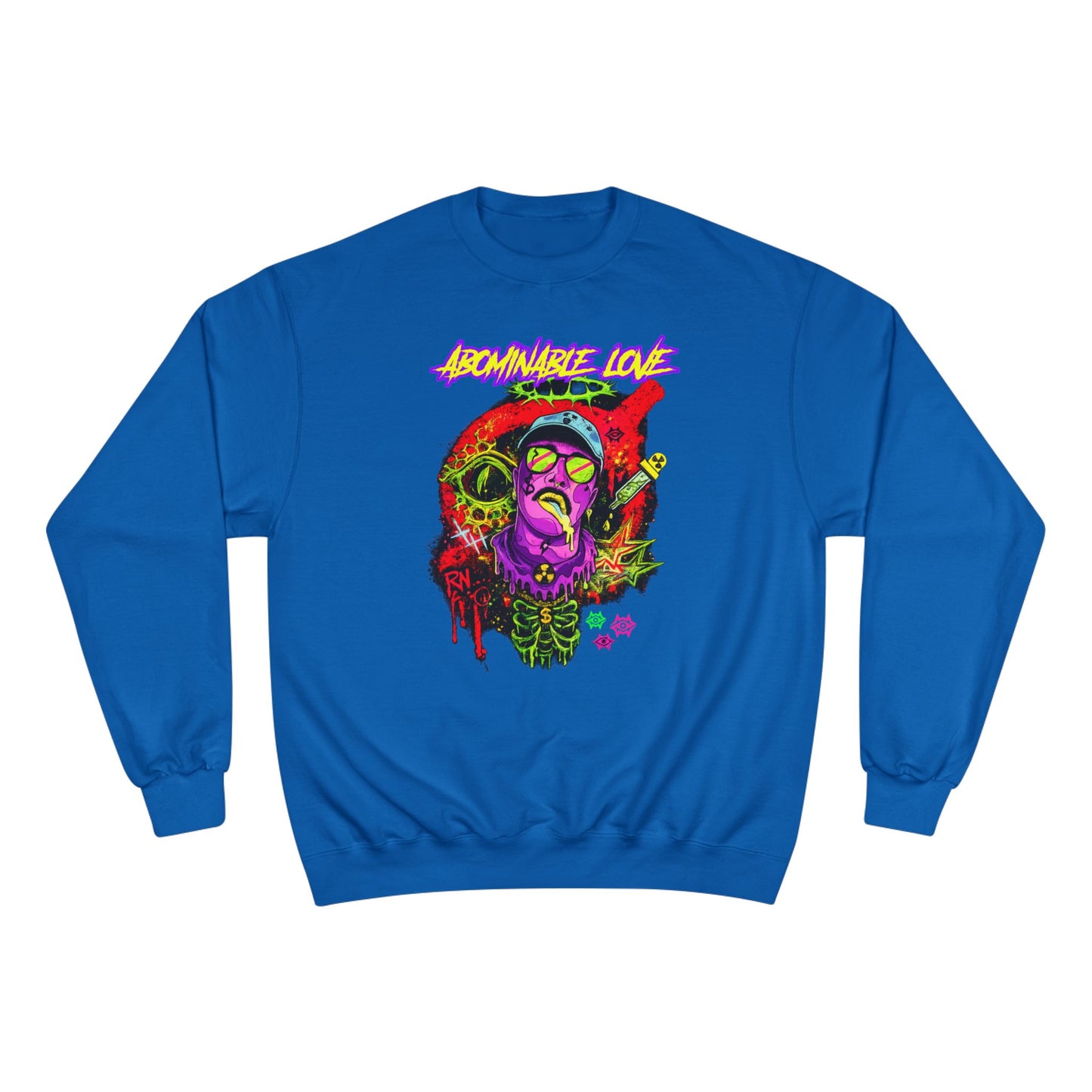 Champion Sweatshirt / Radioactive Hero