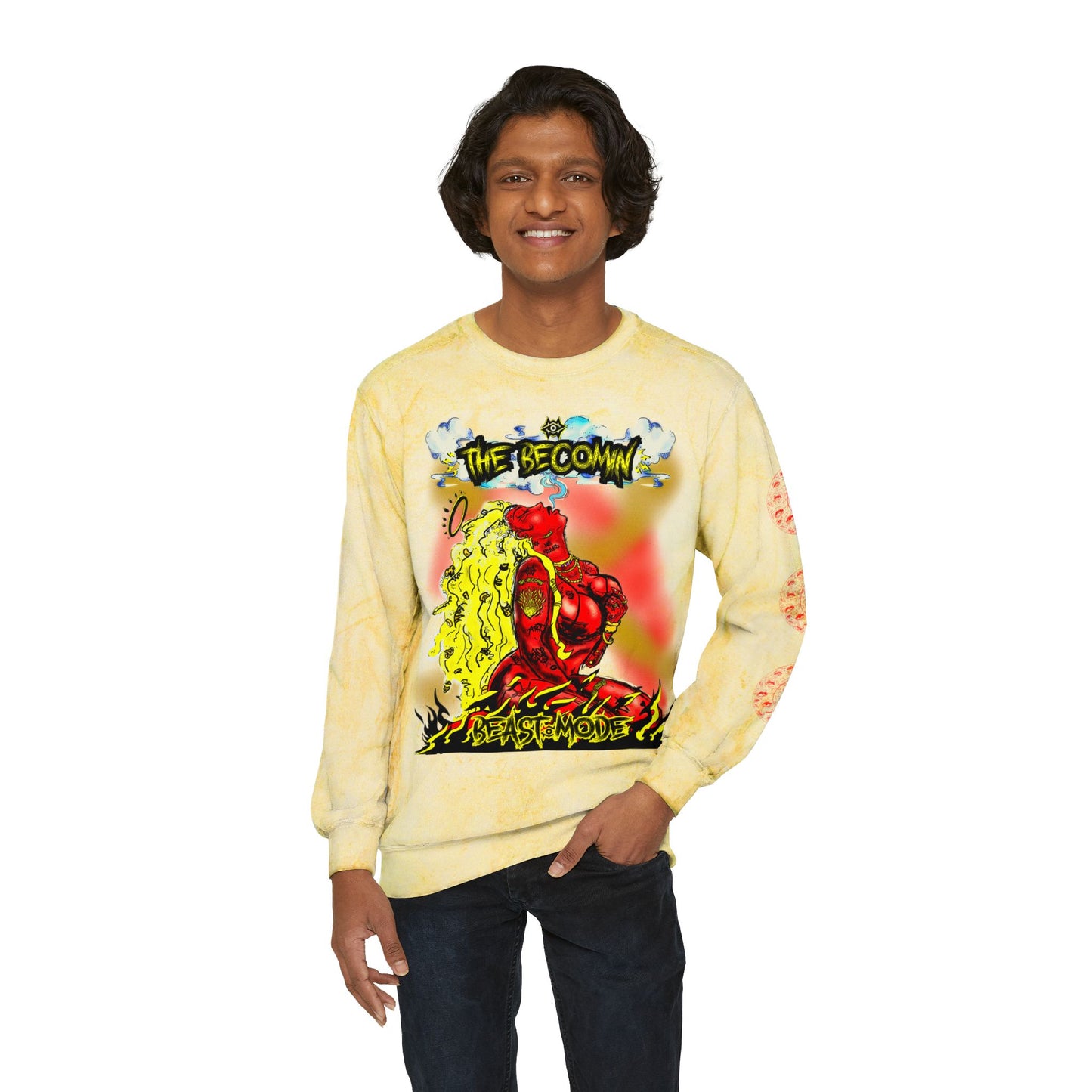 Color Blast Sweatshirt - Beast Mode