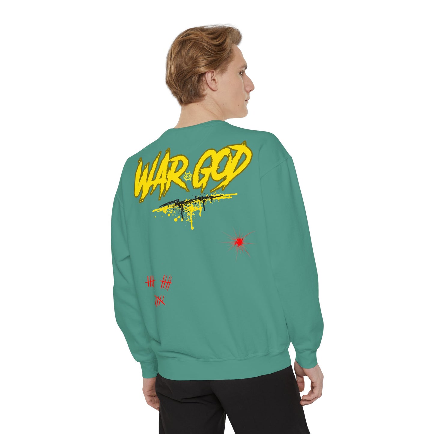 Dyed Sweatshirt /War God