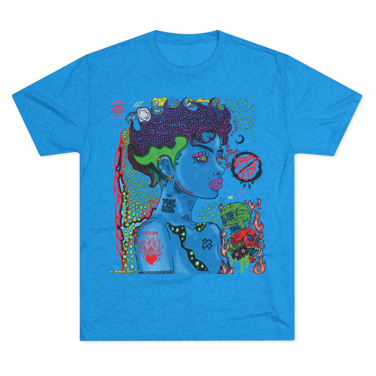Tri-Blend T-Shirt/ Scorn Queen