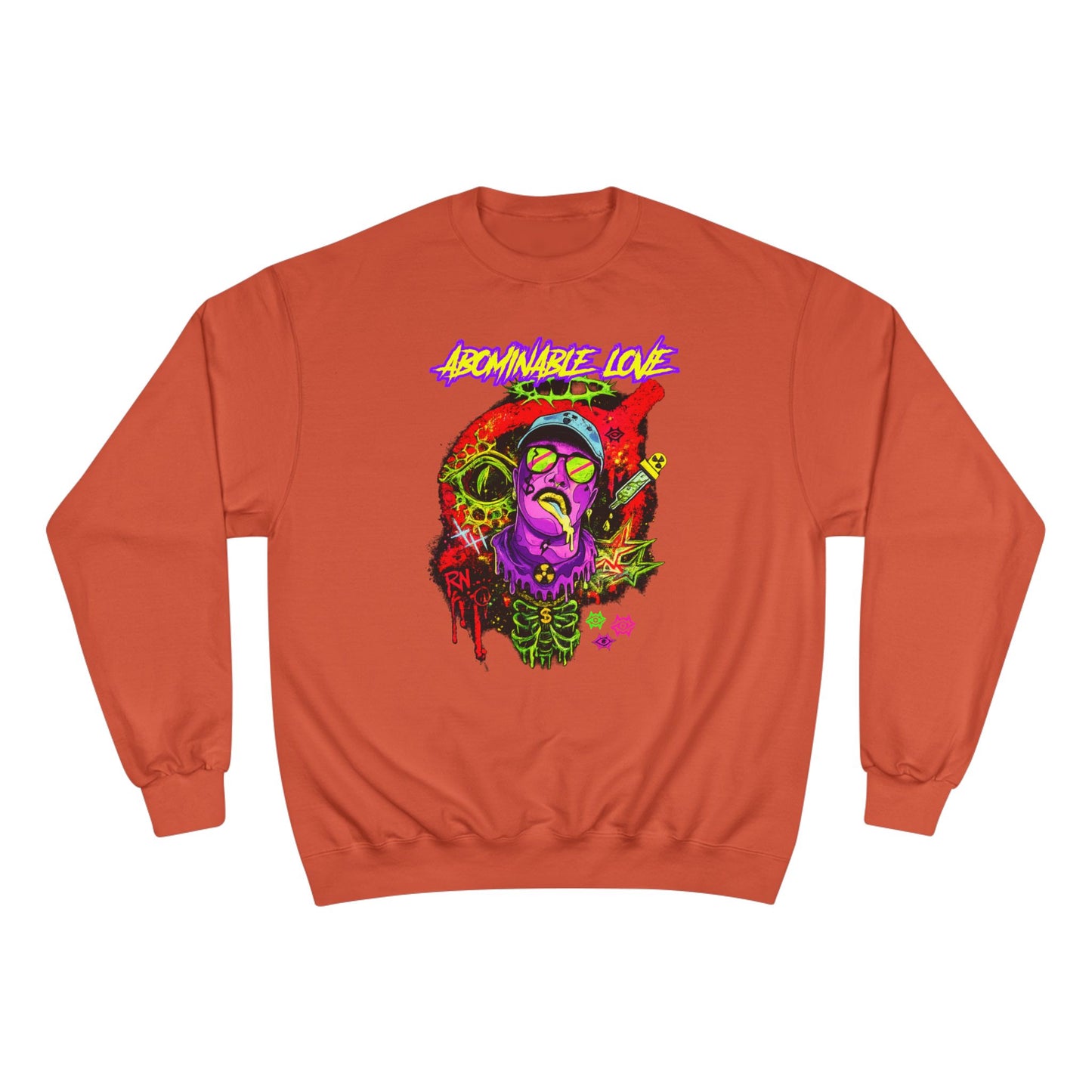 Champion Sweatshirt / Radioactive Hero