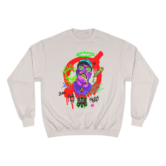 Champion Sweatshirt / Radioactive Hero