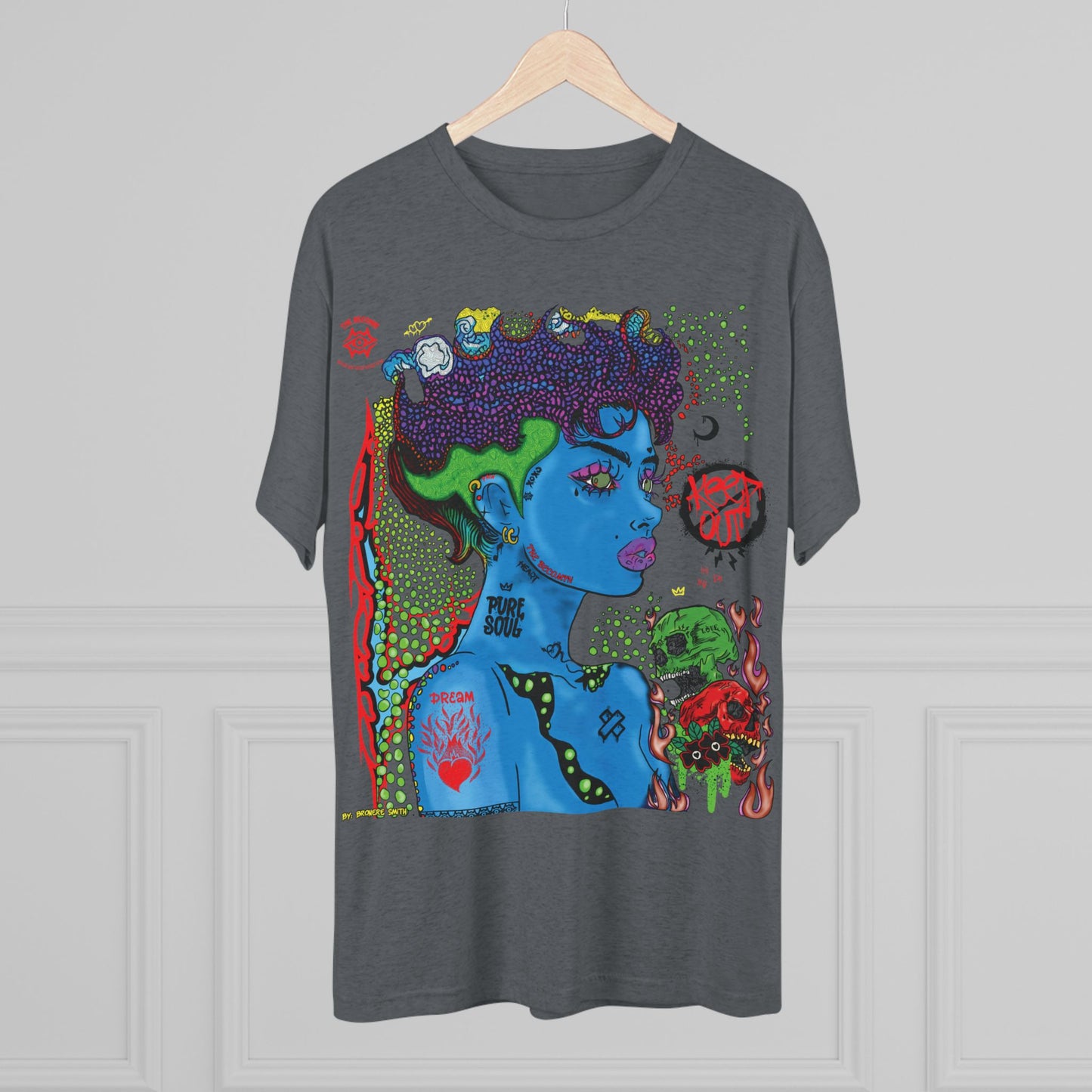 Tri-Blend T-Shirt/ Scorn Queen