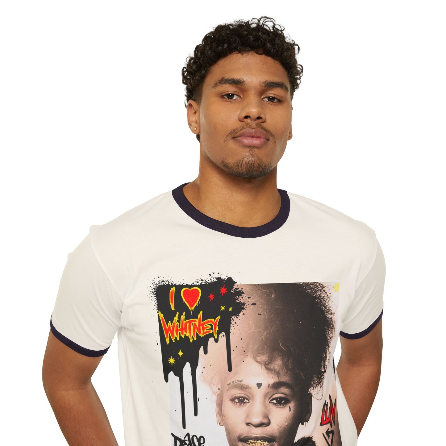 Ringer T-Shirt - I LUV WHITNEY