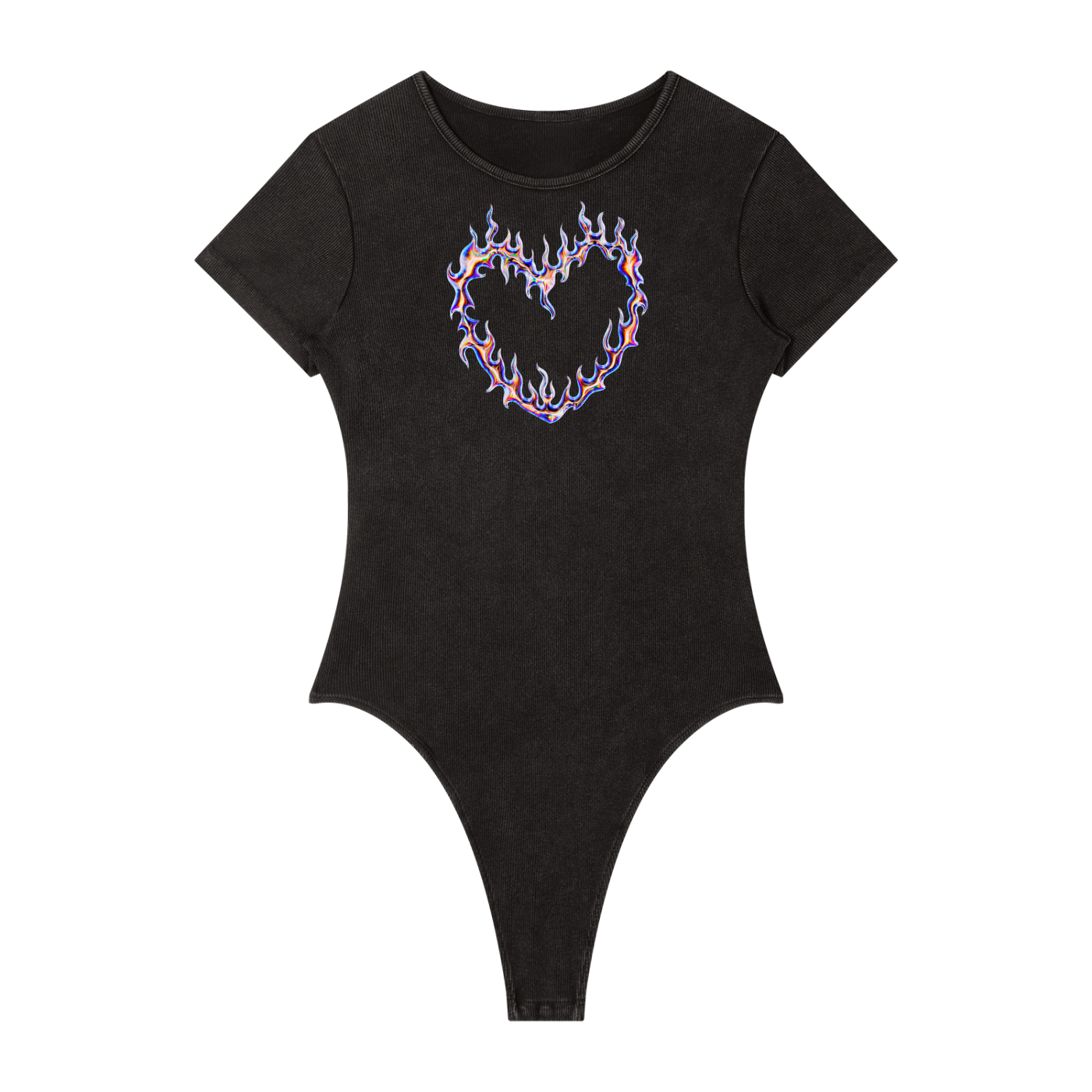 Women's Mineral Wash Crewneck Bodysuit
