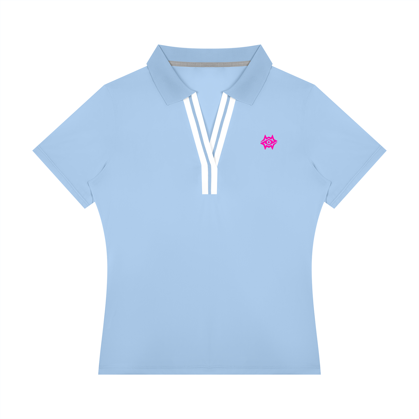 Women’s Color Block Polo Shirt