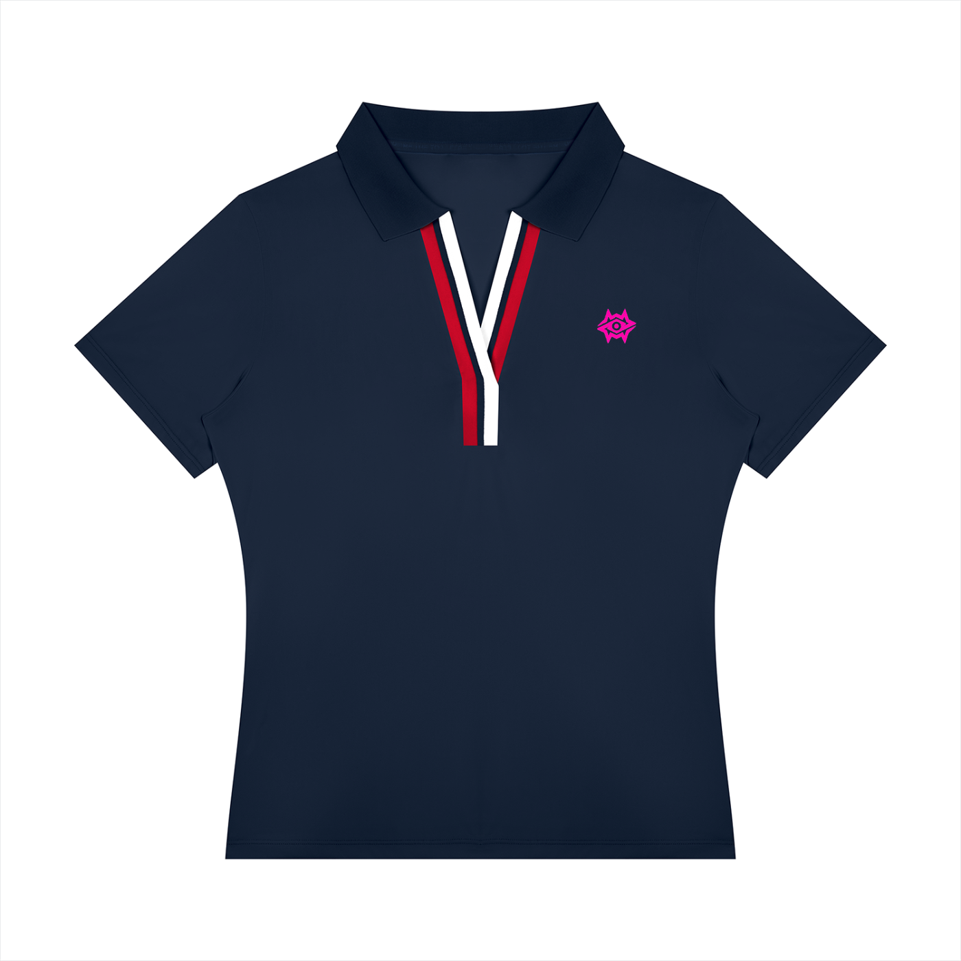 Women’s Color Block Polo Shirt