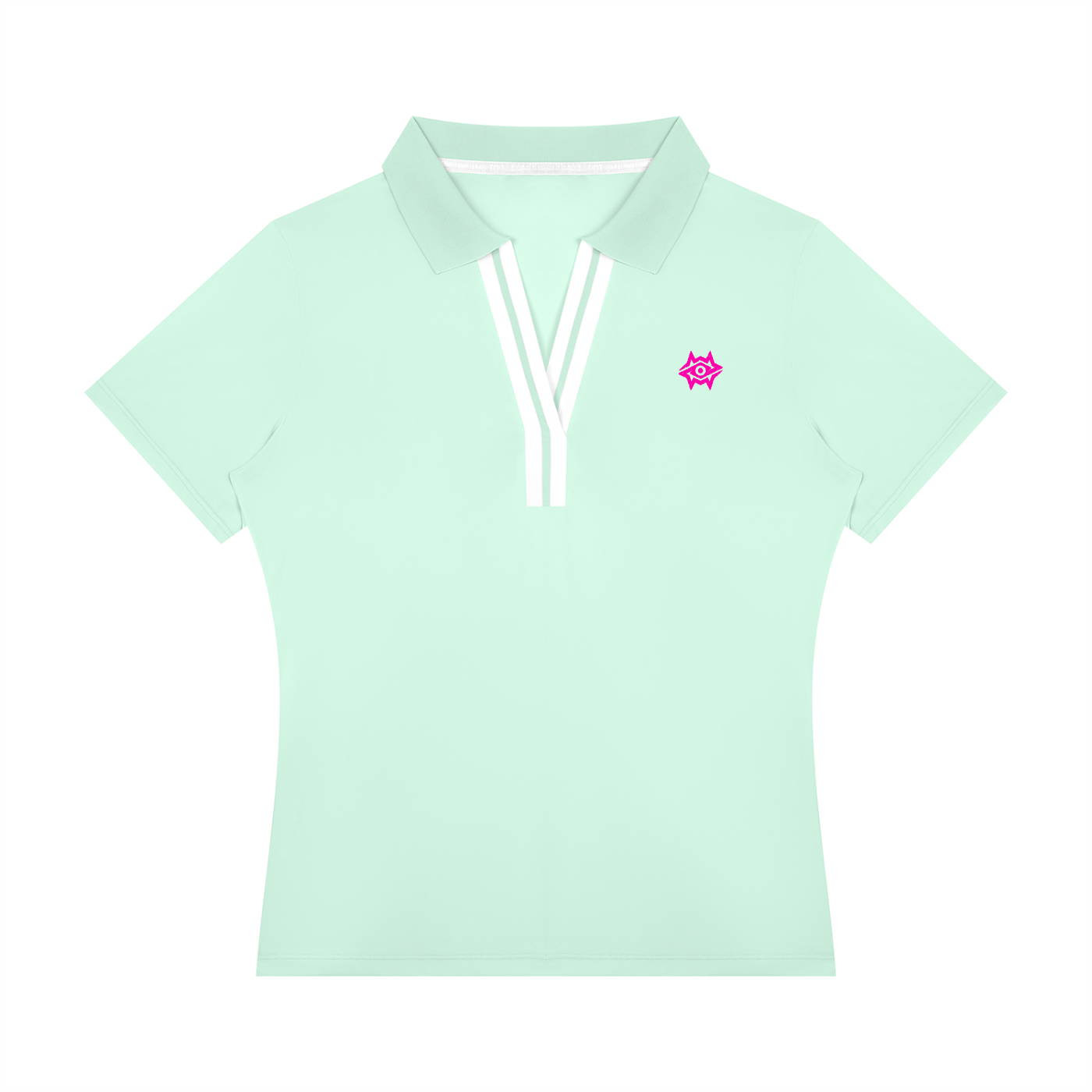 Women’s Color Block Polo Shirt