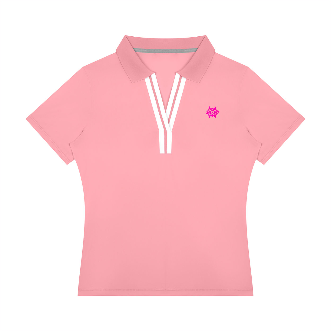 Women’s Color Block Polo Shirt